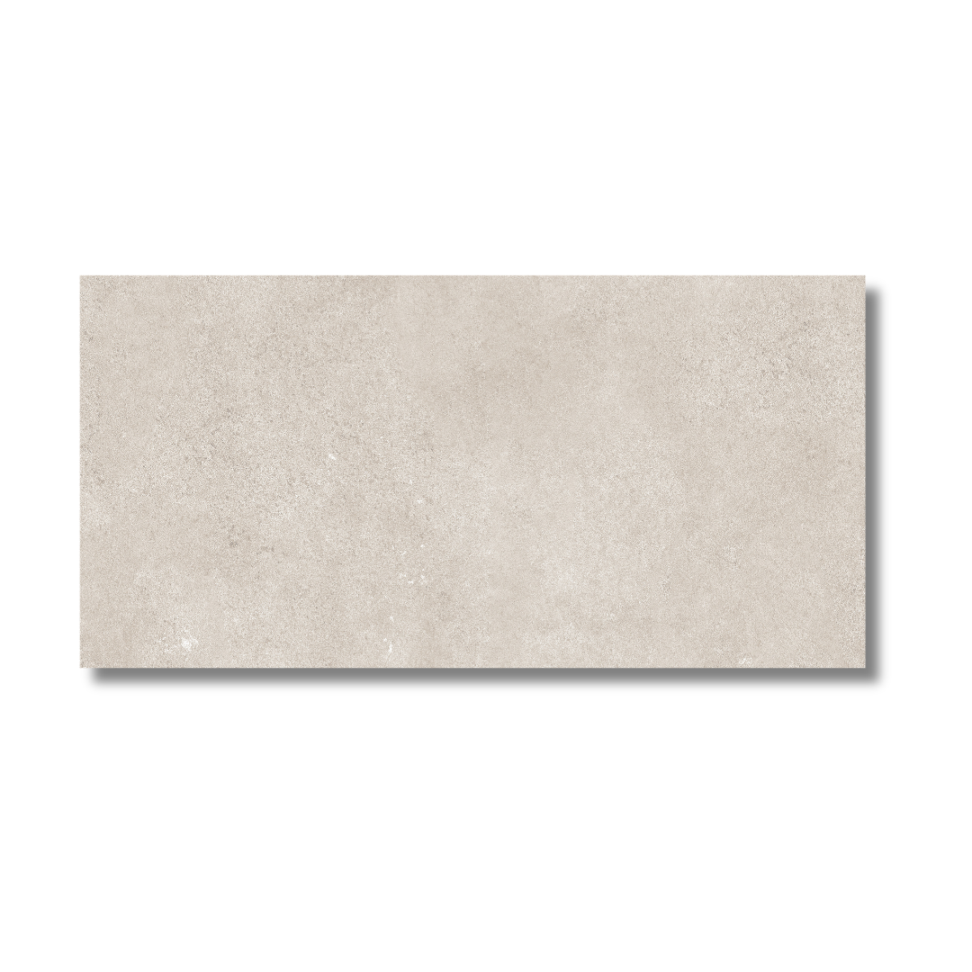 Grey stone effect porcelain wall and floor tiles interior design