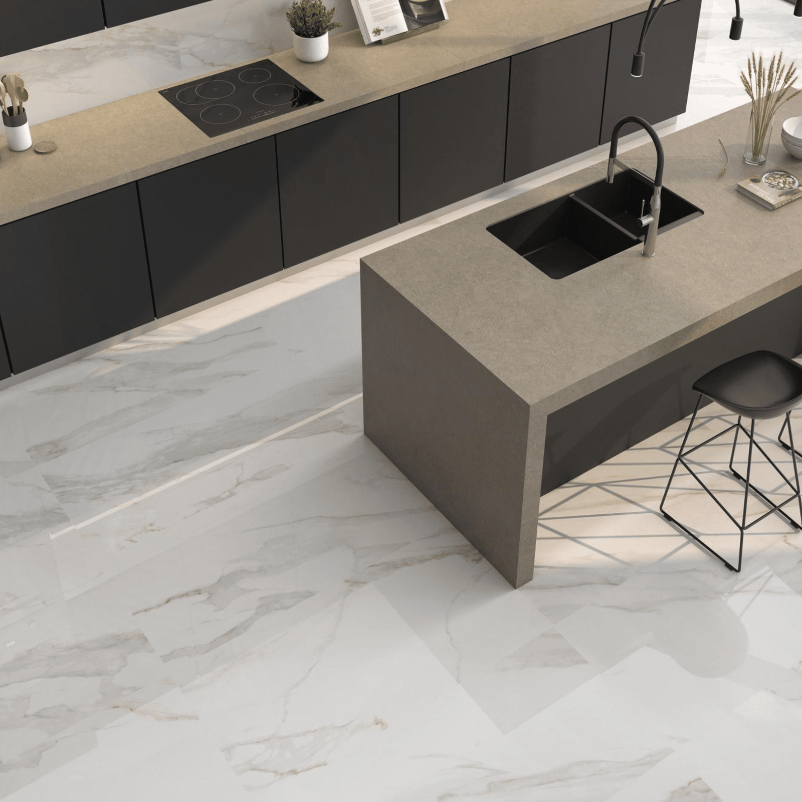 Apulia Gold porcelain tile design