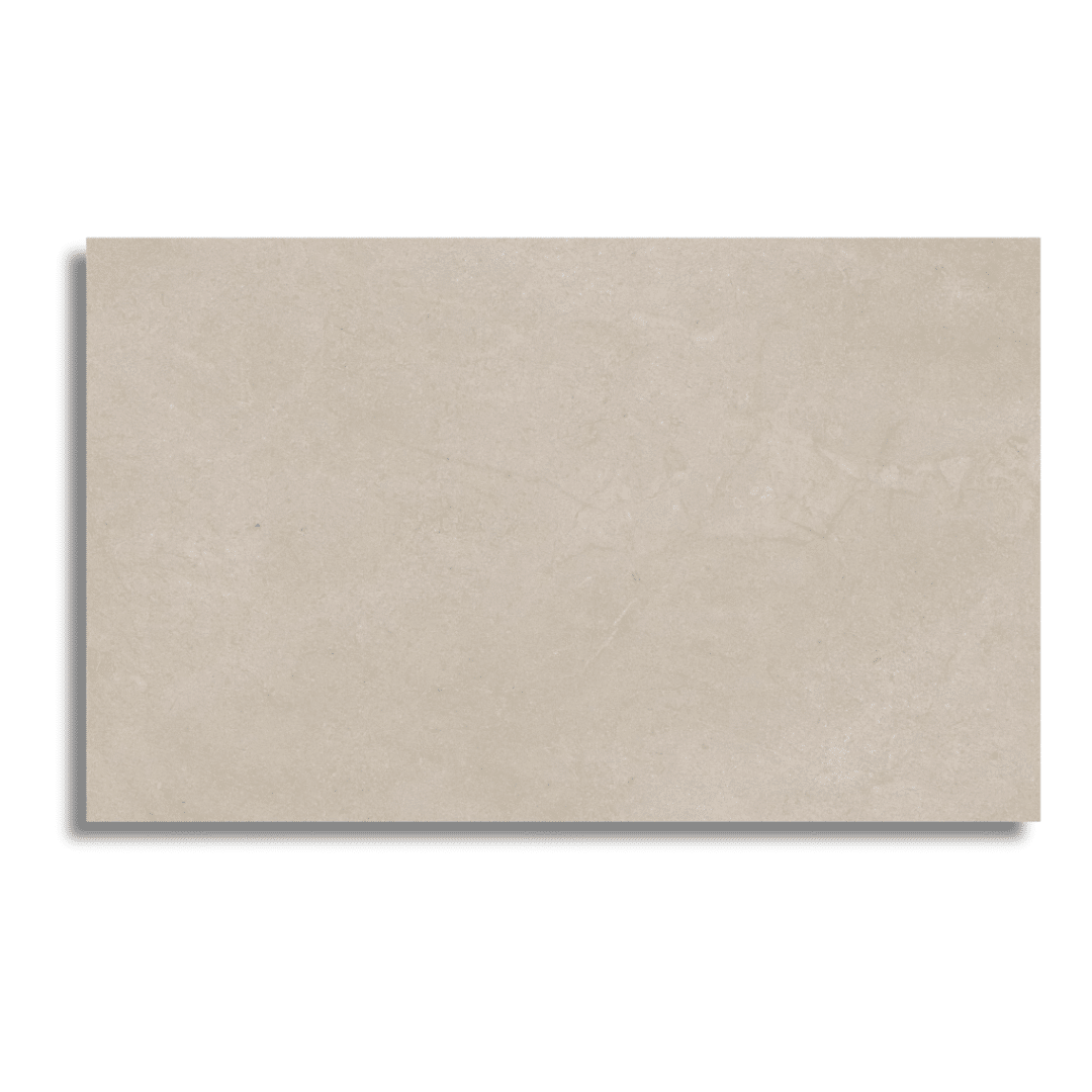 Stone effect cream matt ceramic tile for interiors