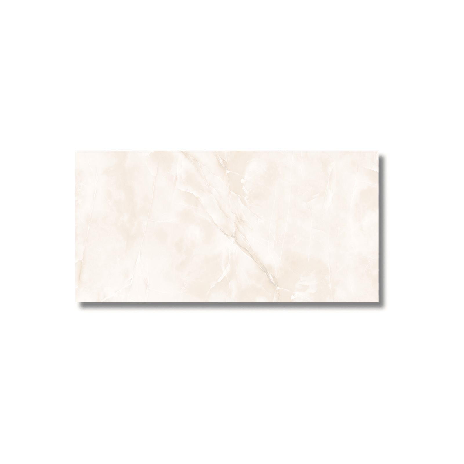 Beige Onyx gloss porcelain floor tile