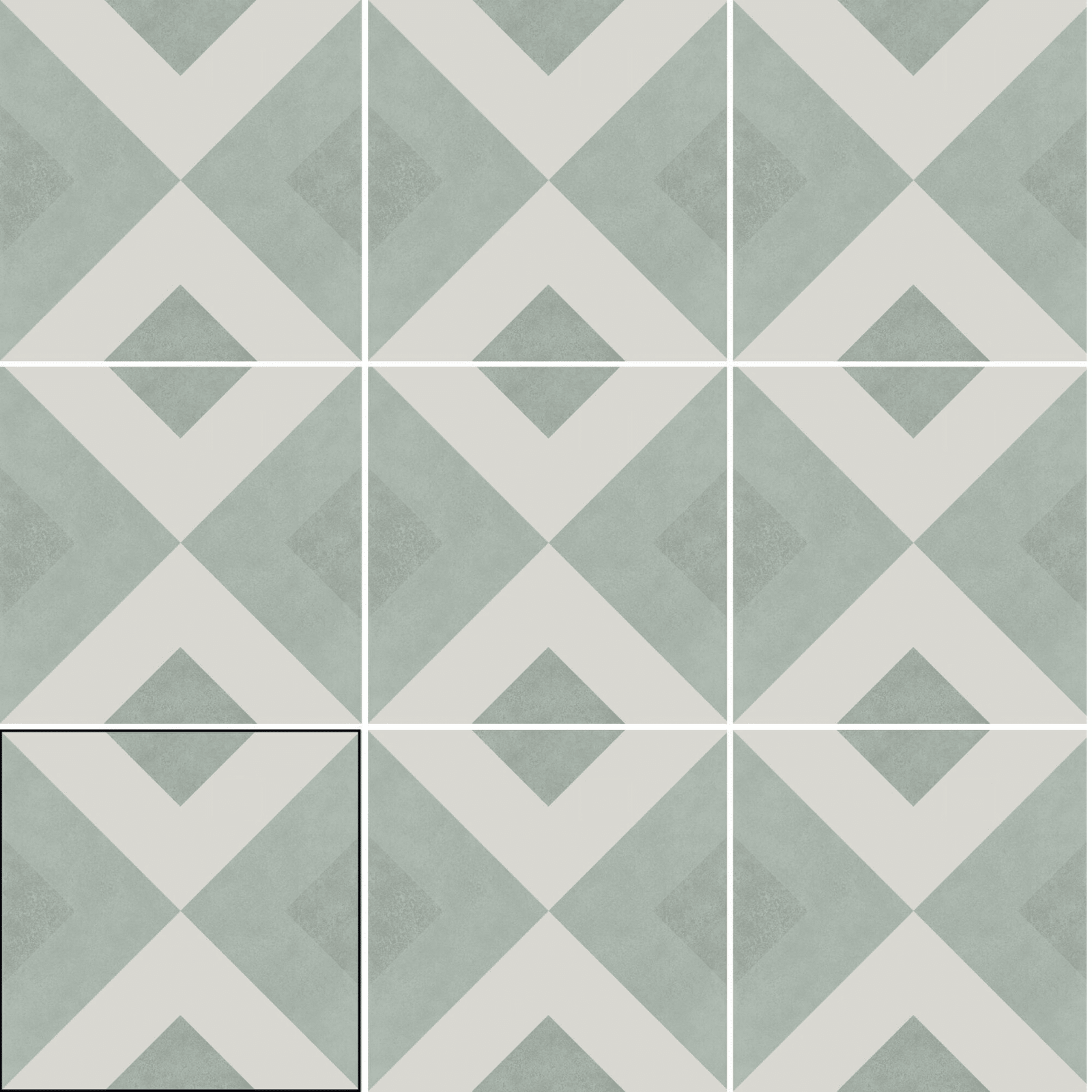 Porcelain Brienna Acqua tiles