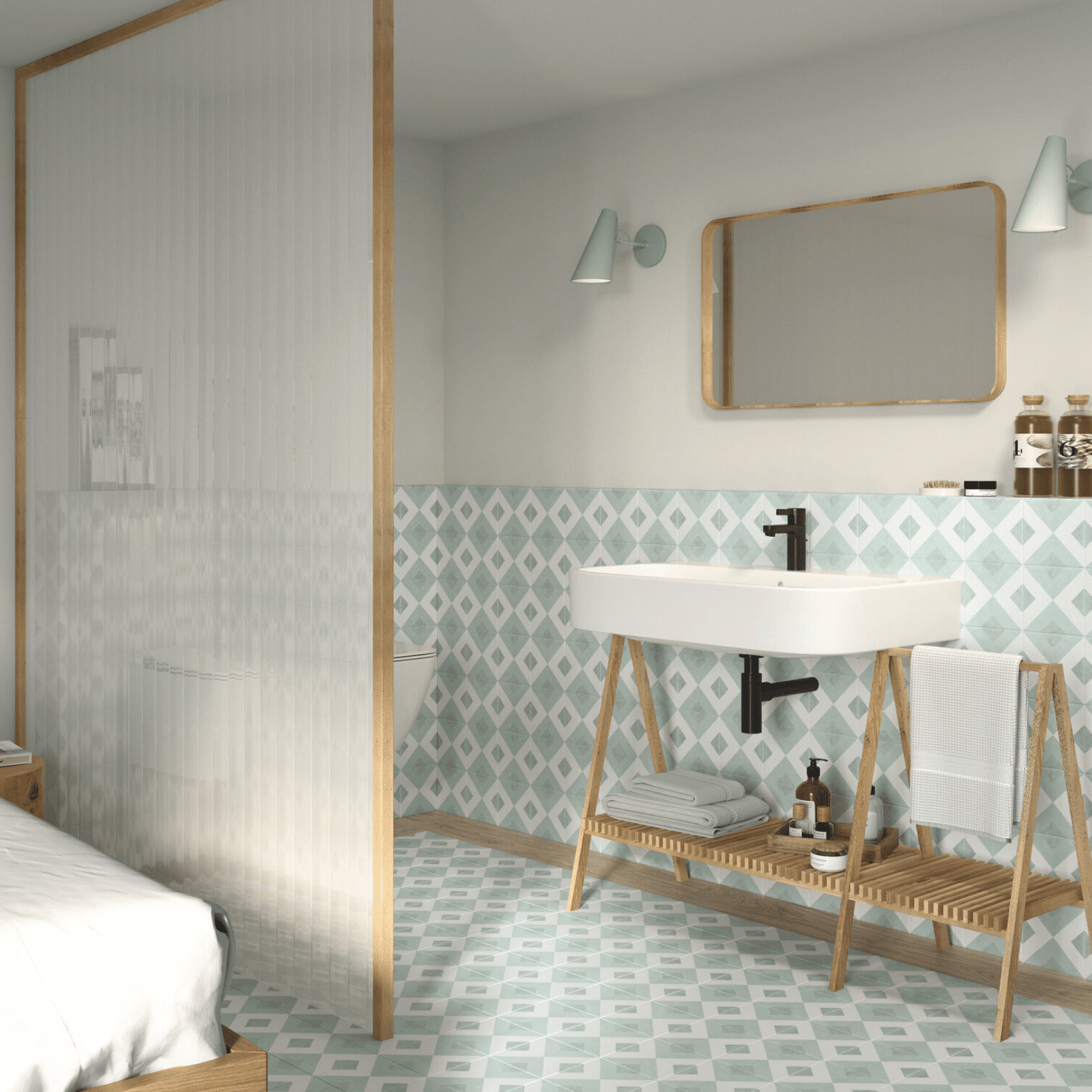 Brienna Acqua Spanish porcelain