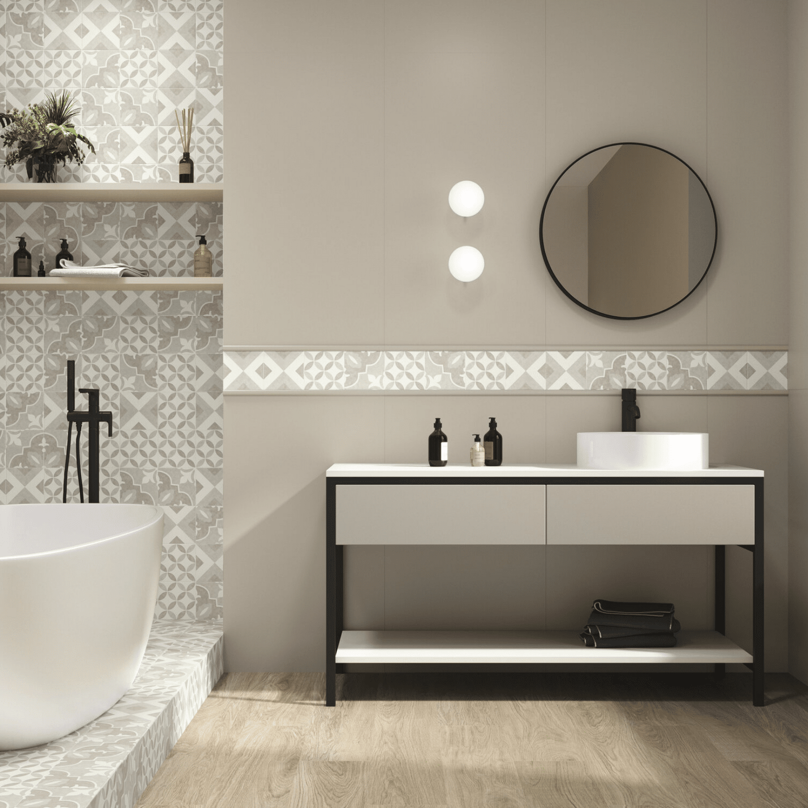 Norina Pumice wall and floor tiles