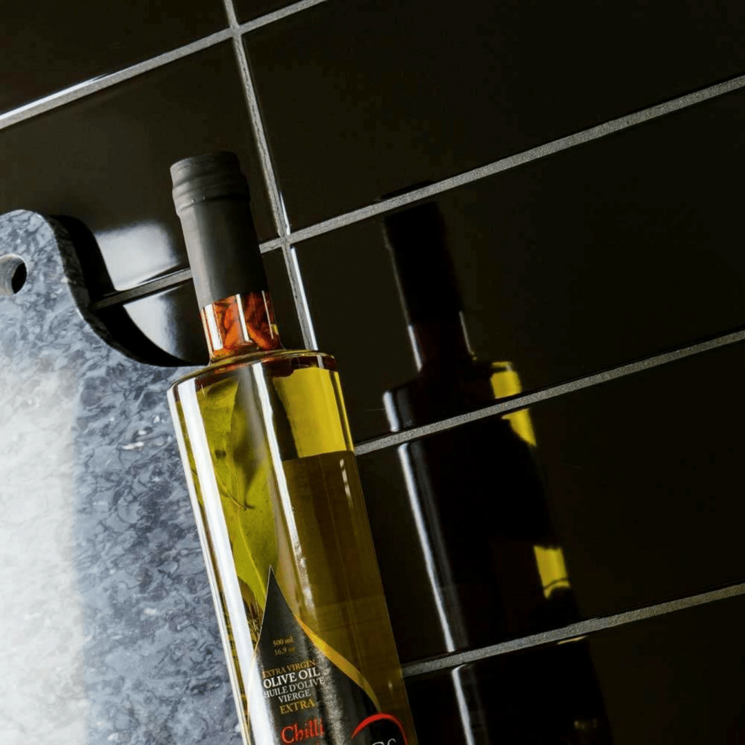 Glossy black ceramic brick tile for modern interior walls