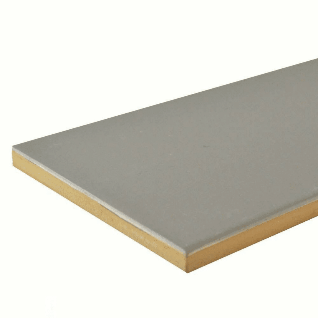 Grey metro effect ceramic tiles with glossy finish