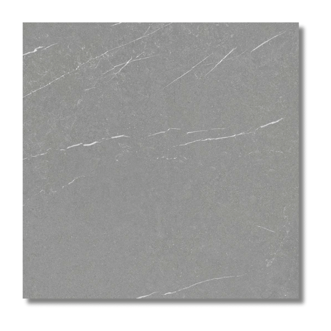 Capri Grey Matt Ceramic Wall grey porcelain finish