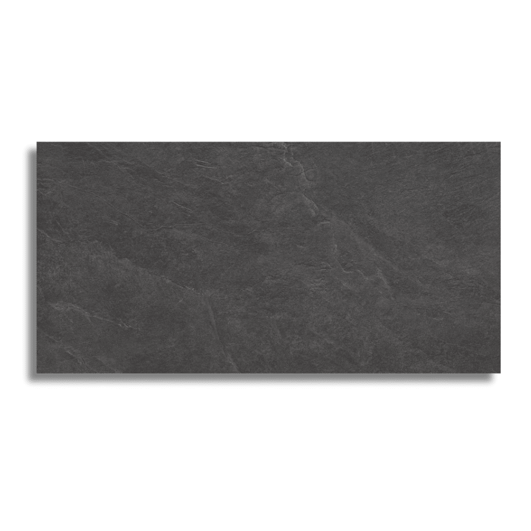 Modern grey stone effect porcelain tiles for interiors