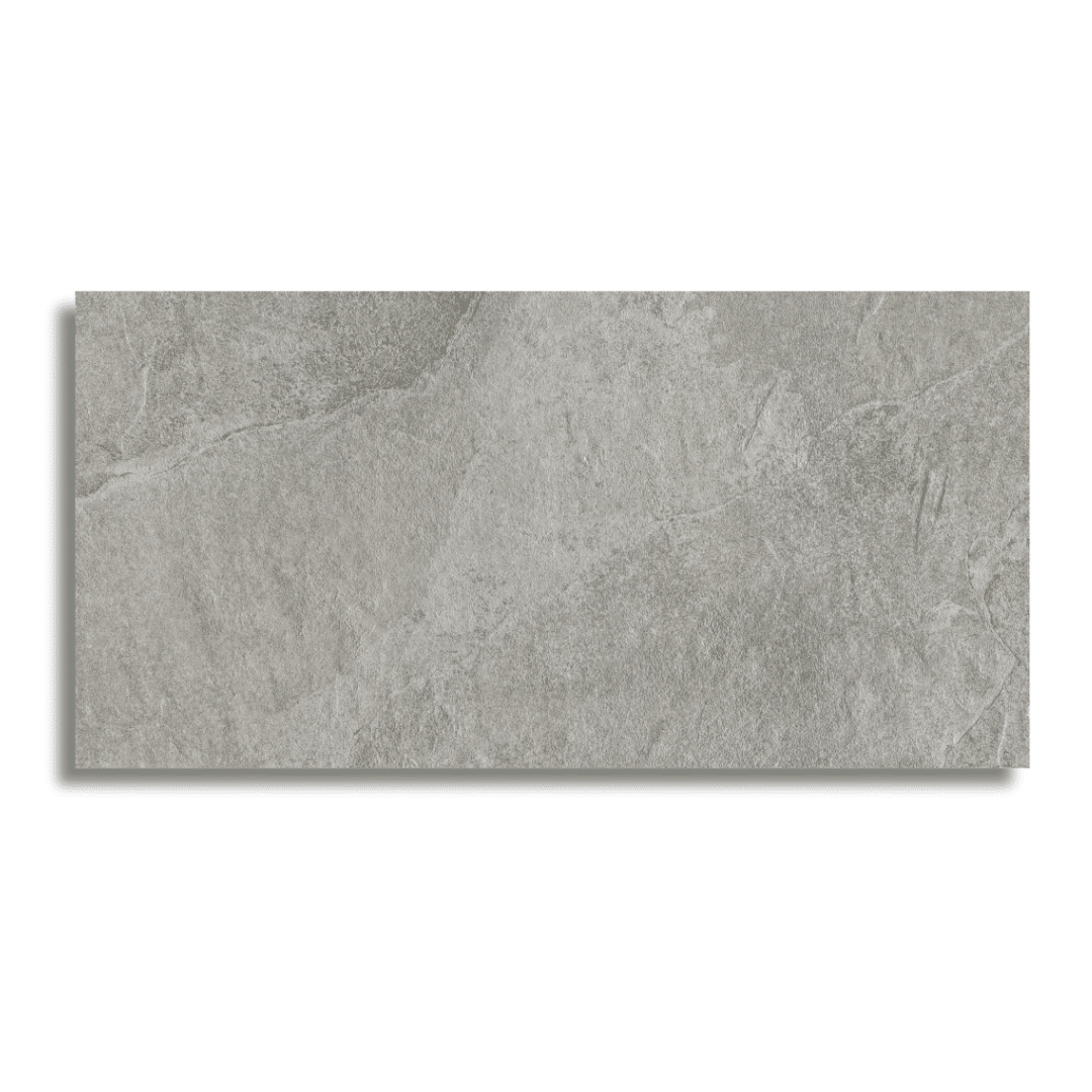 Refined ivory porcelain tiles with smooth matt stone look