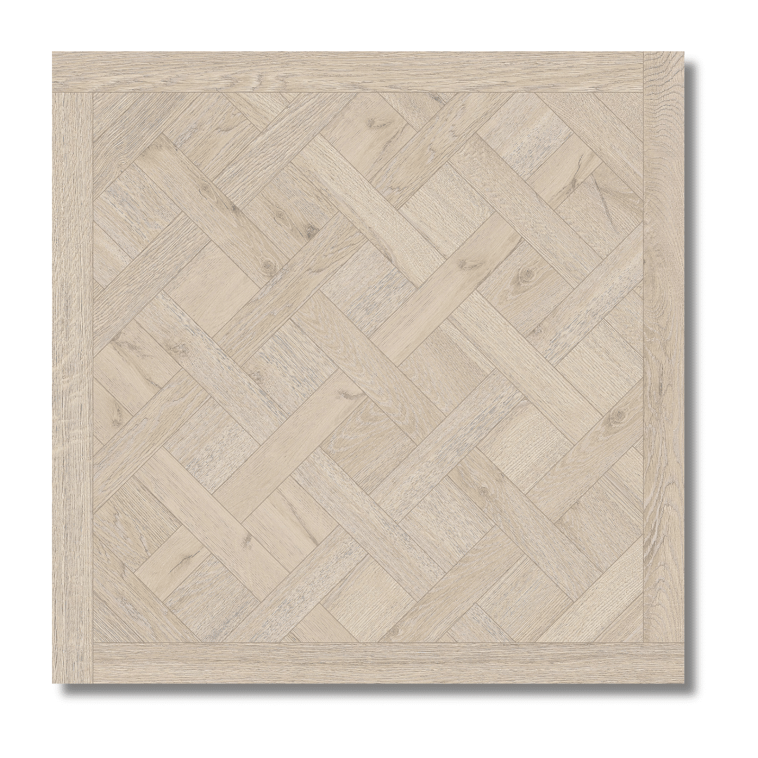 Chester Crema polished porcelain wood effect brown floor tiles