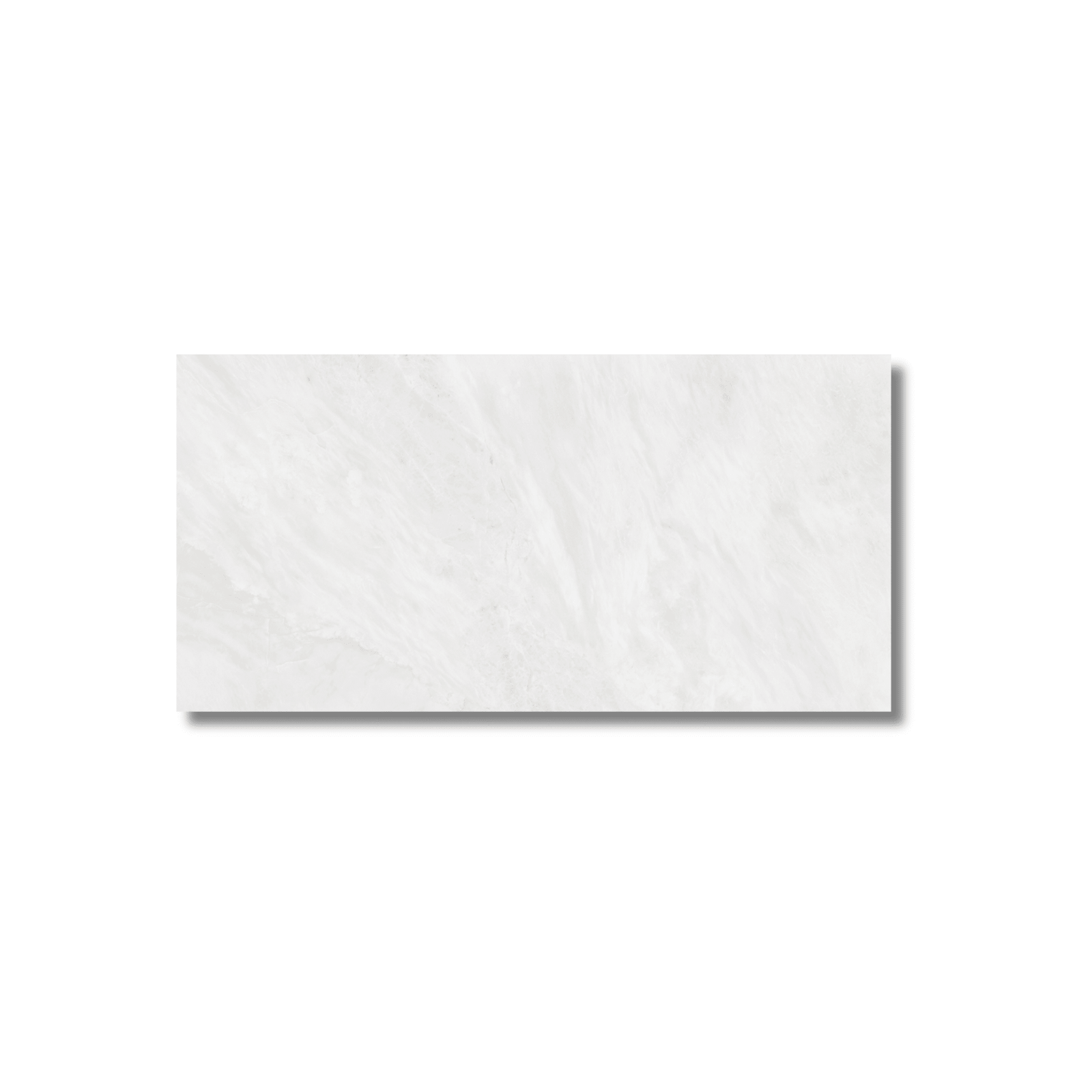 Rectified edge Dune White porcelain tile