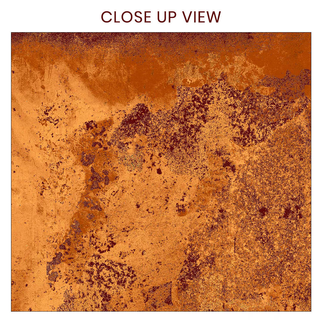 Dior Gold 600x1200 Matt Metal Effect Porcelain Tile - Close Up