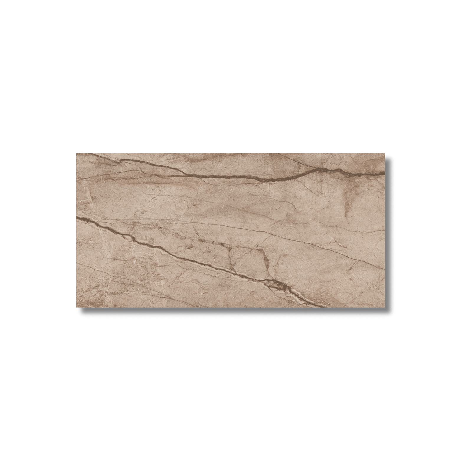 Forest Brown polished floor porcelain tile
