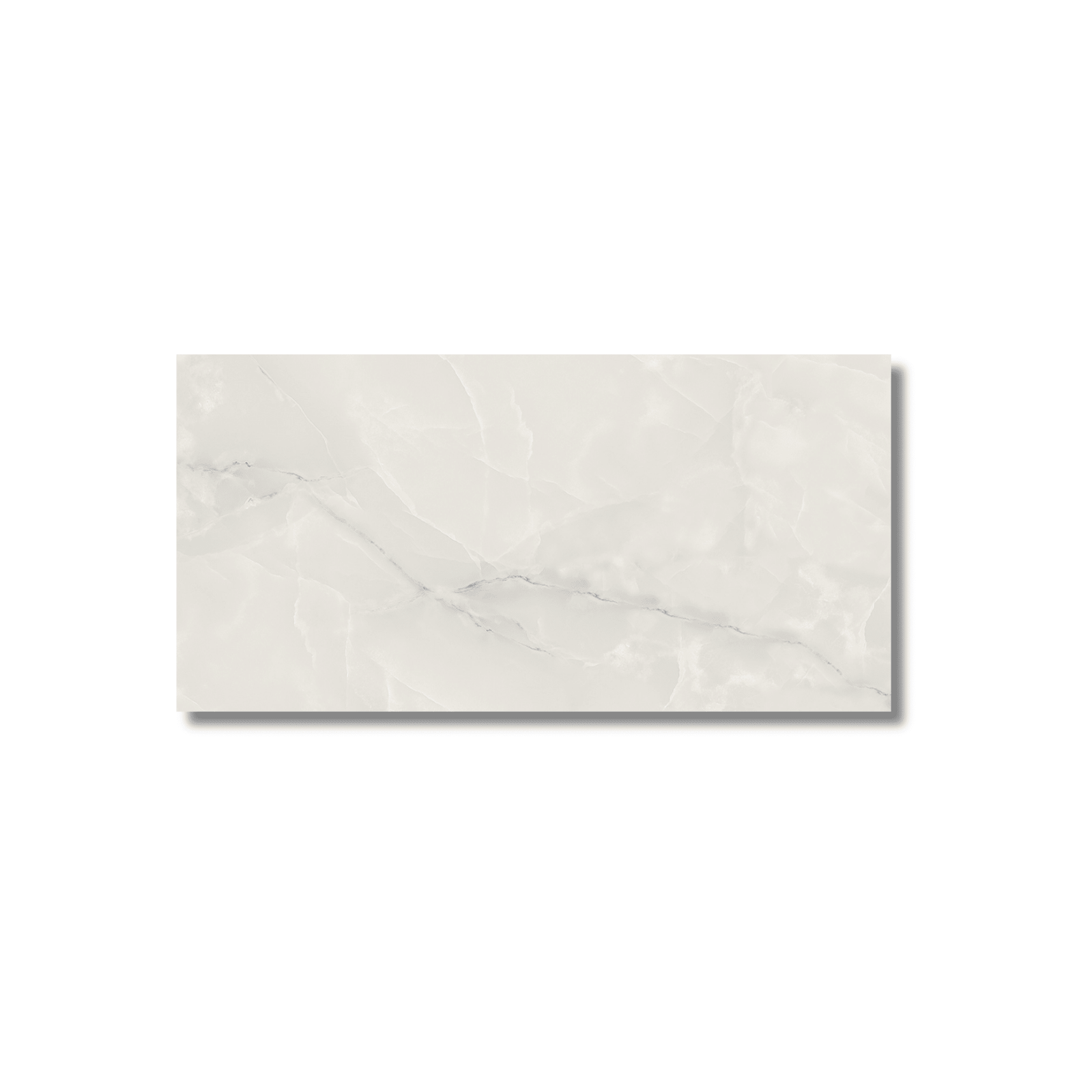 Grey Onyx marble effect porcelain tile