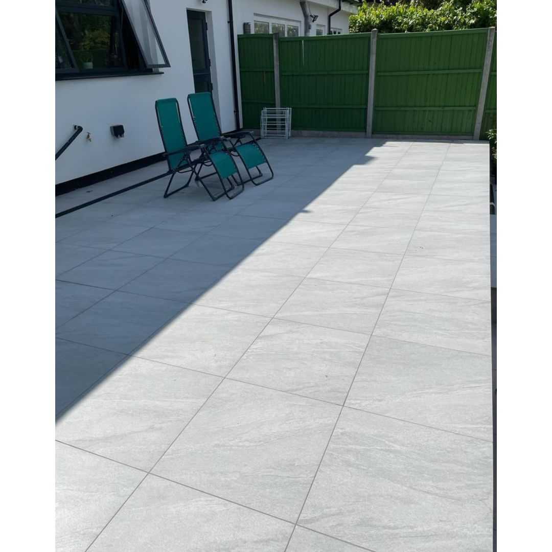 Horizon Light Grey 600X900 Outdoor Tile - Real 8