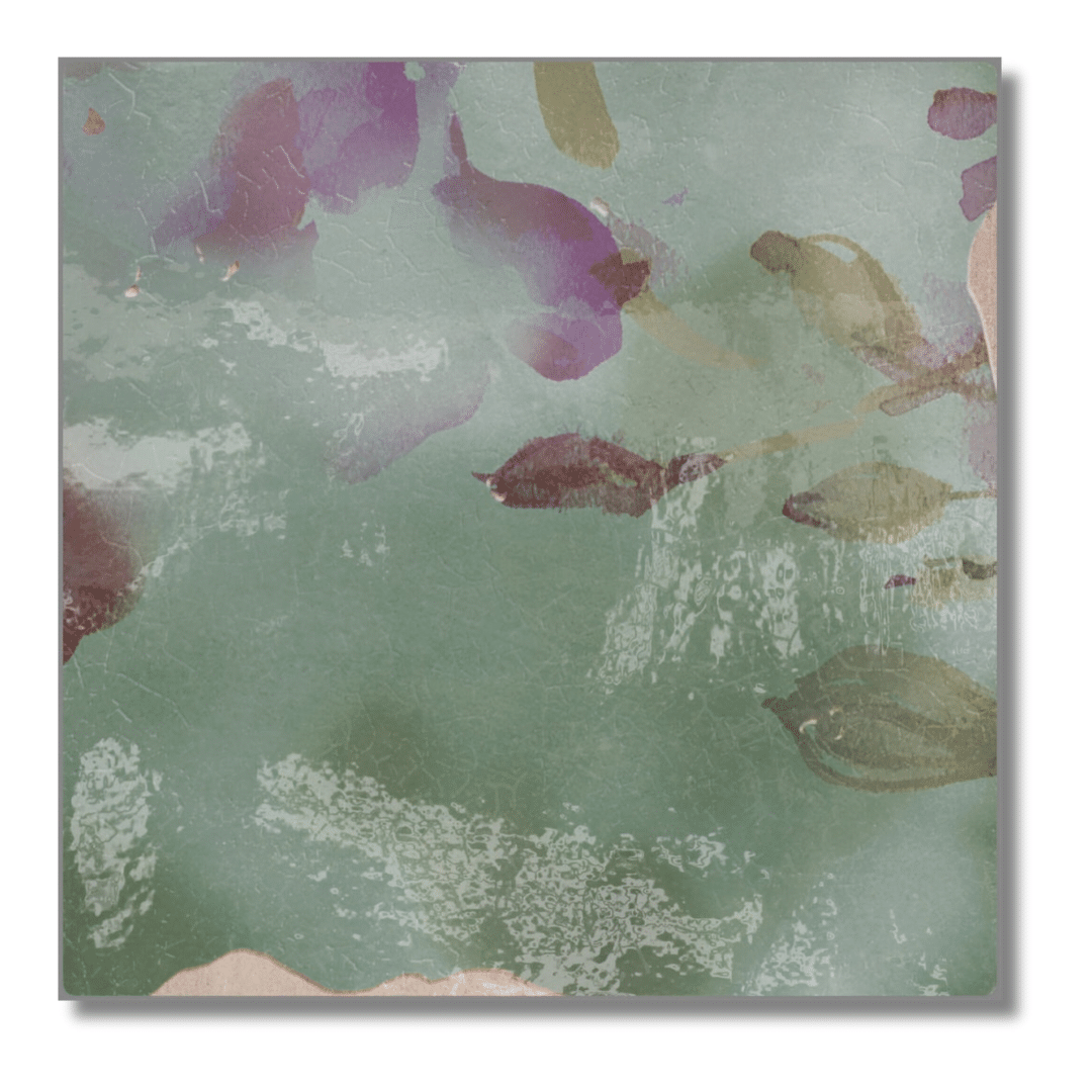 Kasvara Turquesa Mix glossy ceramic decorative wall tile