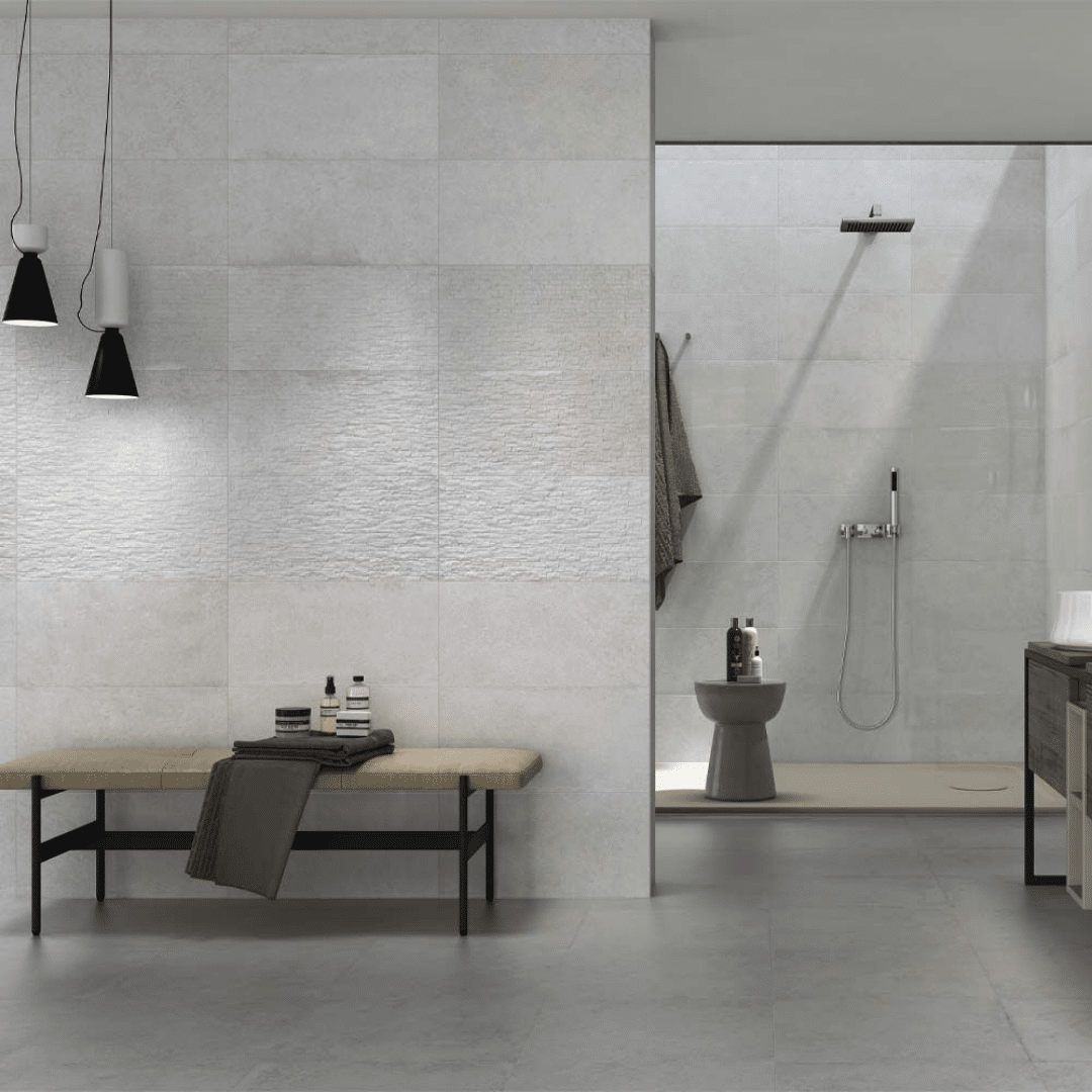 Knole White Concept Décor ceramic wall tiles