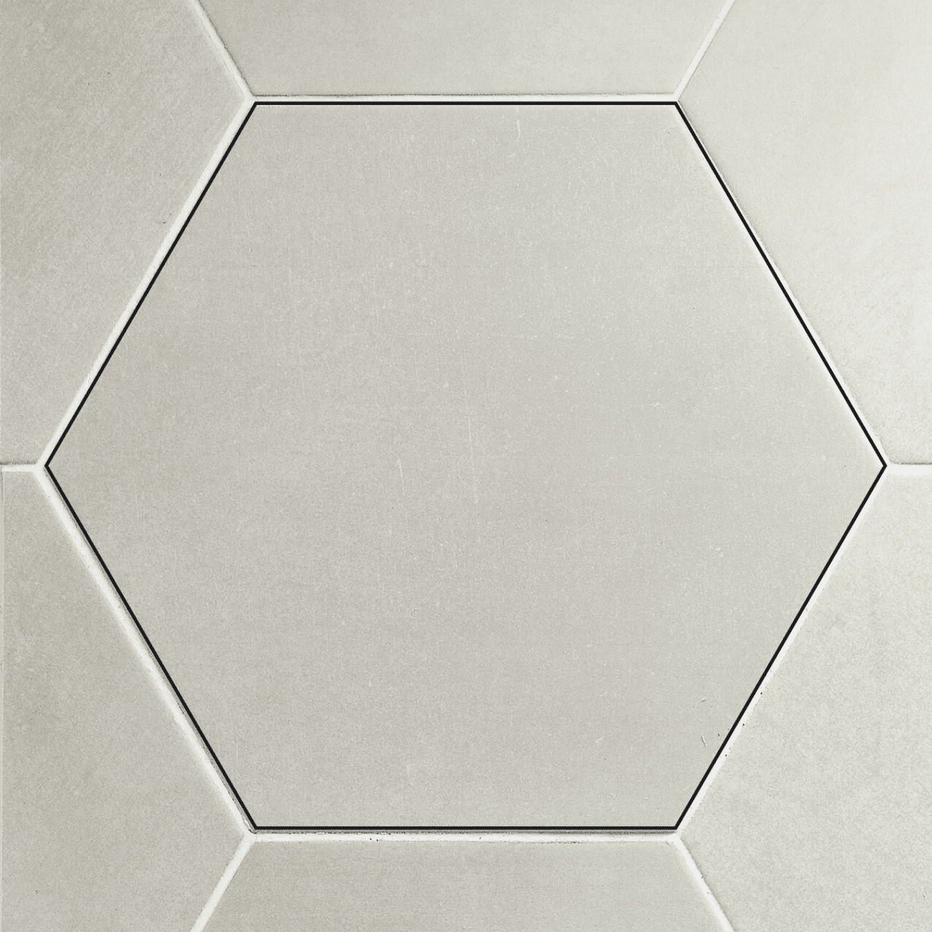 Porcelain matt white tiles