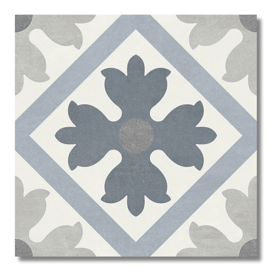 Fiorella Martia Silver decorative tiles