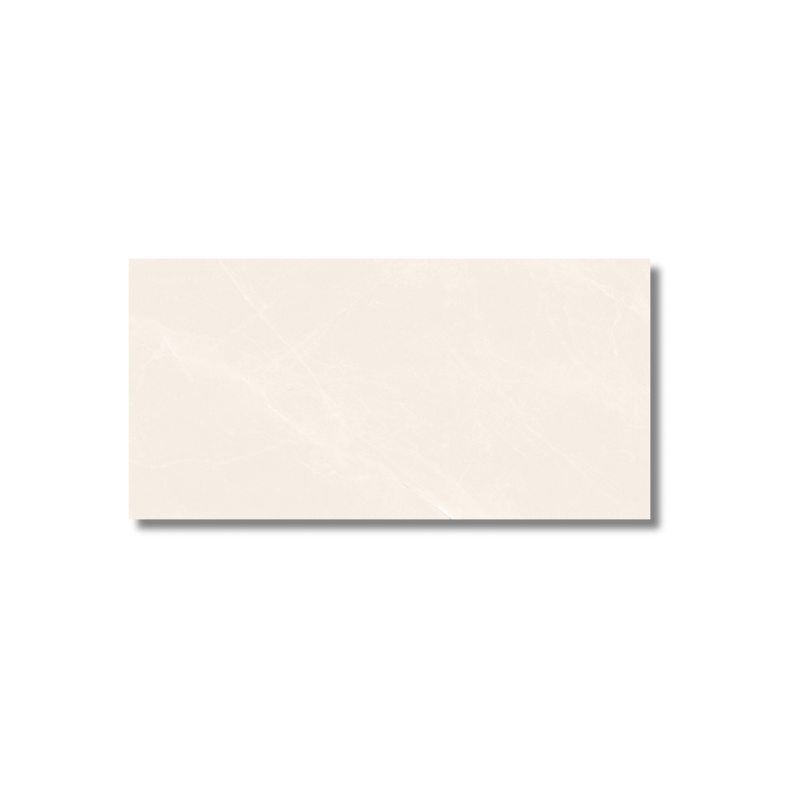 Rectified Moonlight Bianco porcelain surface