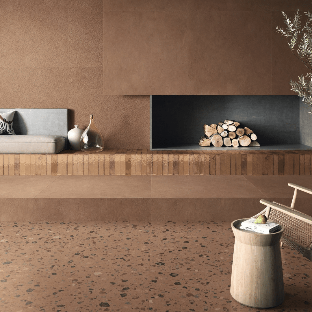 Modern glossy ceramic beige metro wall tiles