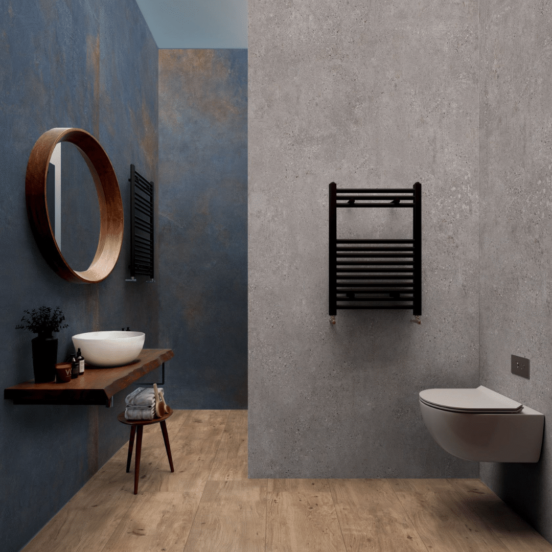 Elegant Magnetic Blue matt porcelain metallic tiles