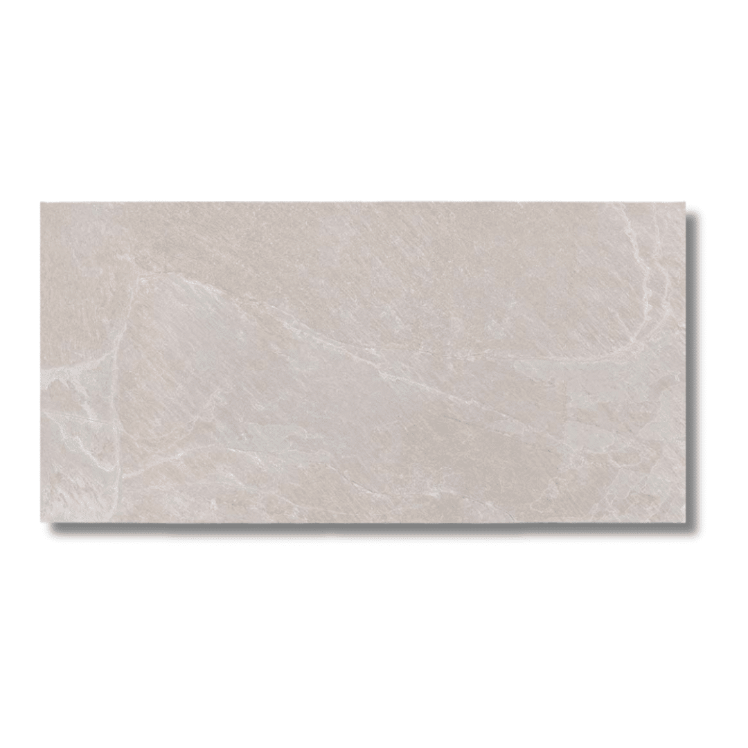 Stone look beige matt porcelain tile for wall and floor