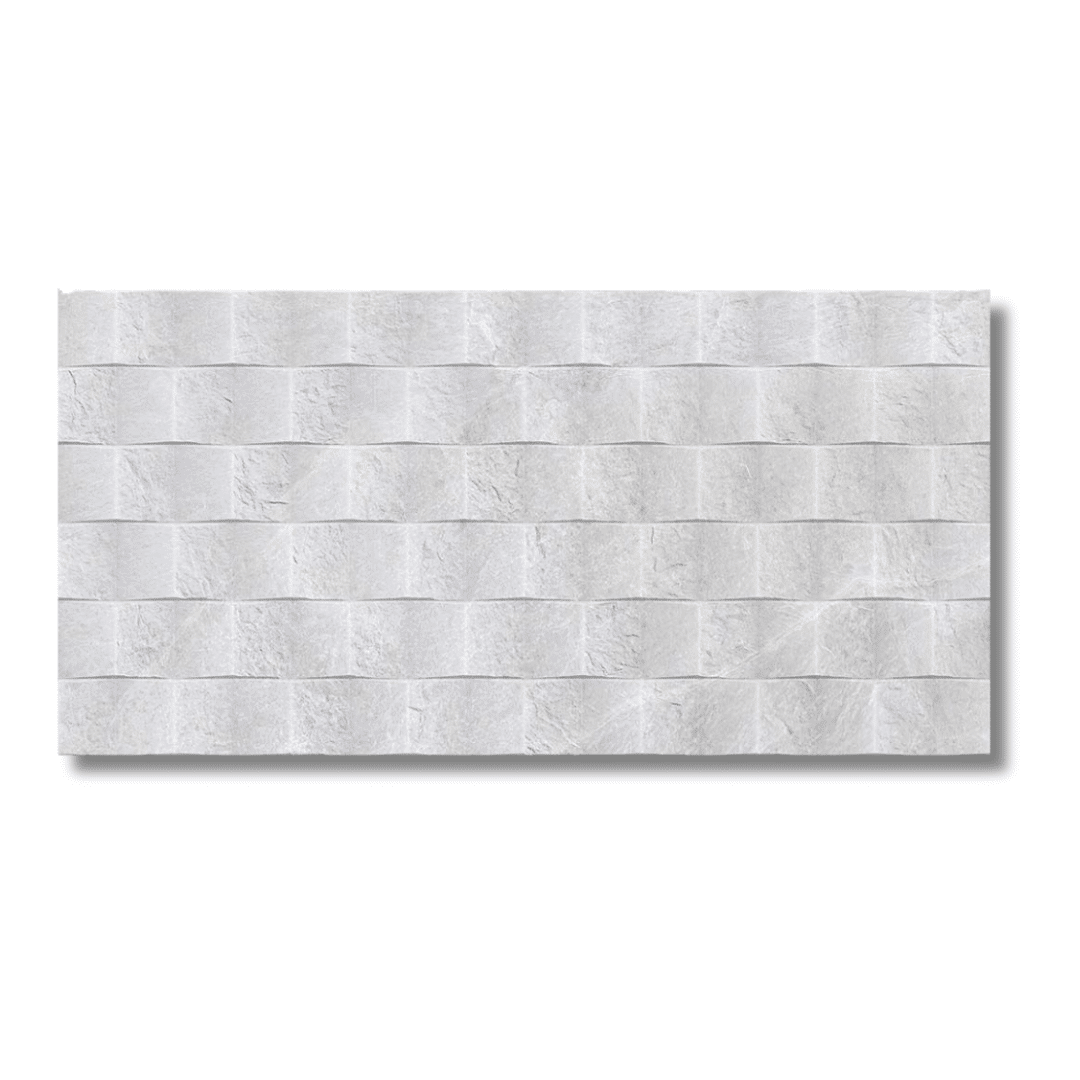 White décor porcelain matt stone tile for hallway bathroom