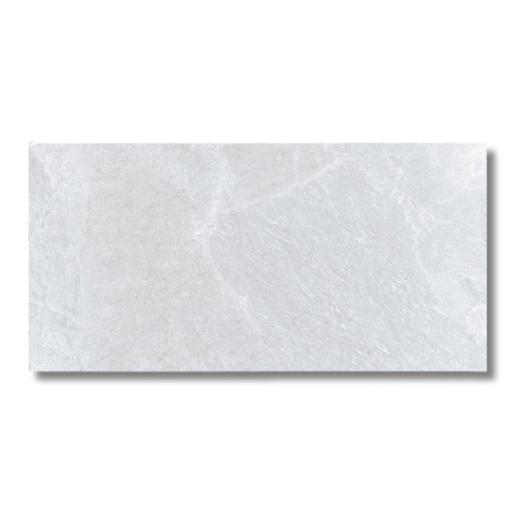 Modern white porcelain stone tile for walls and floors