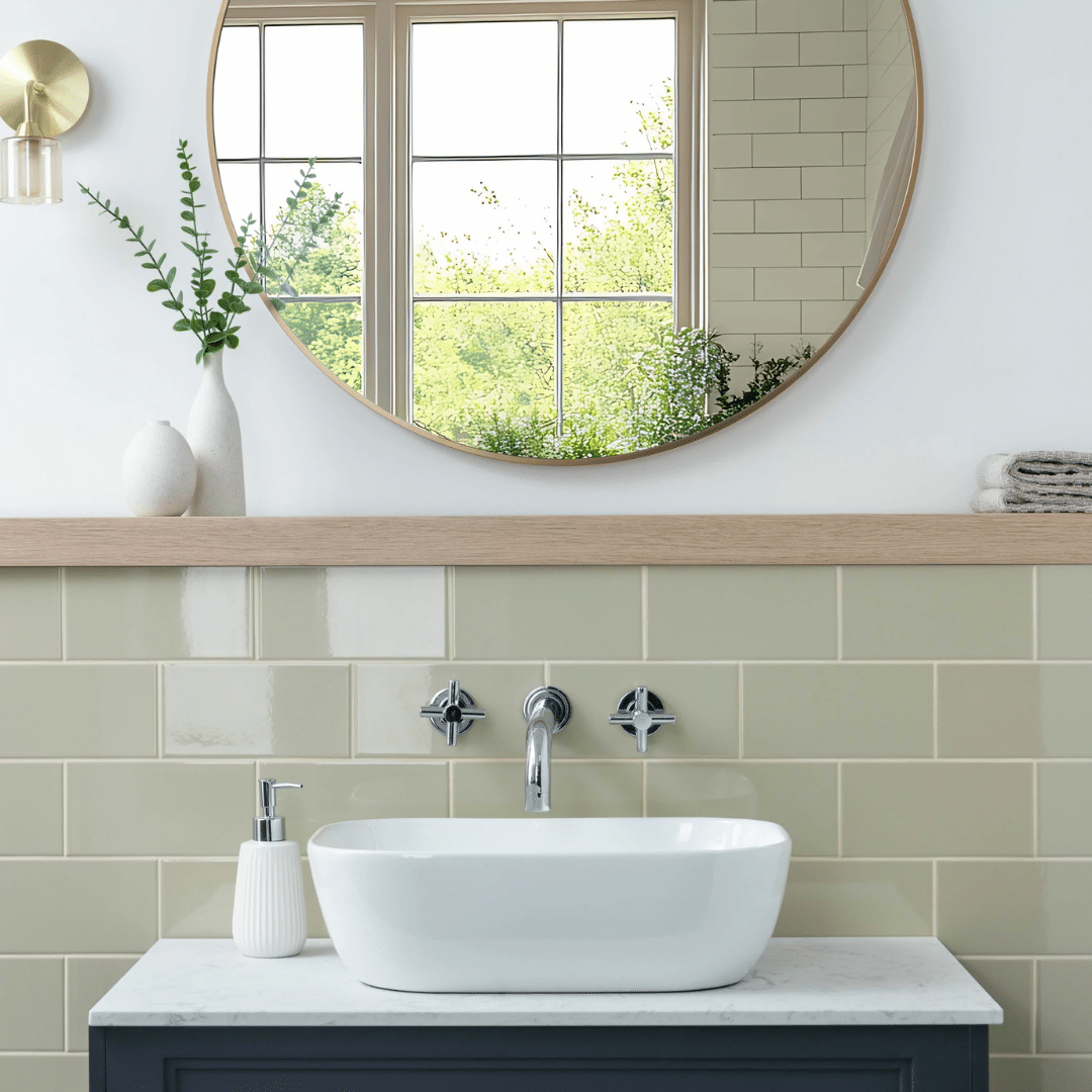 Monocolour Rosa Pink ceramic wall tiles with glossy finish