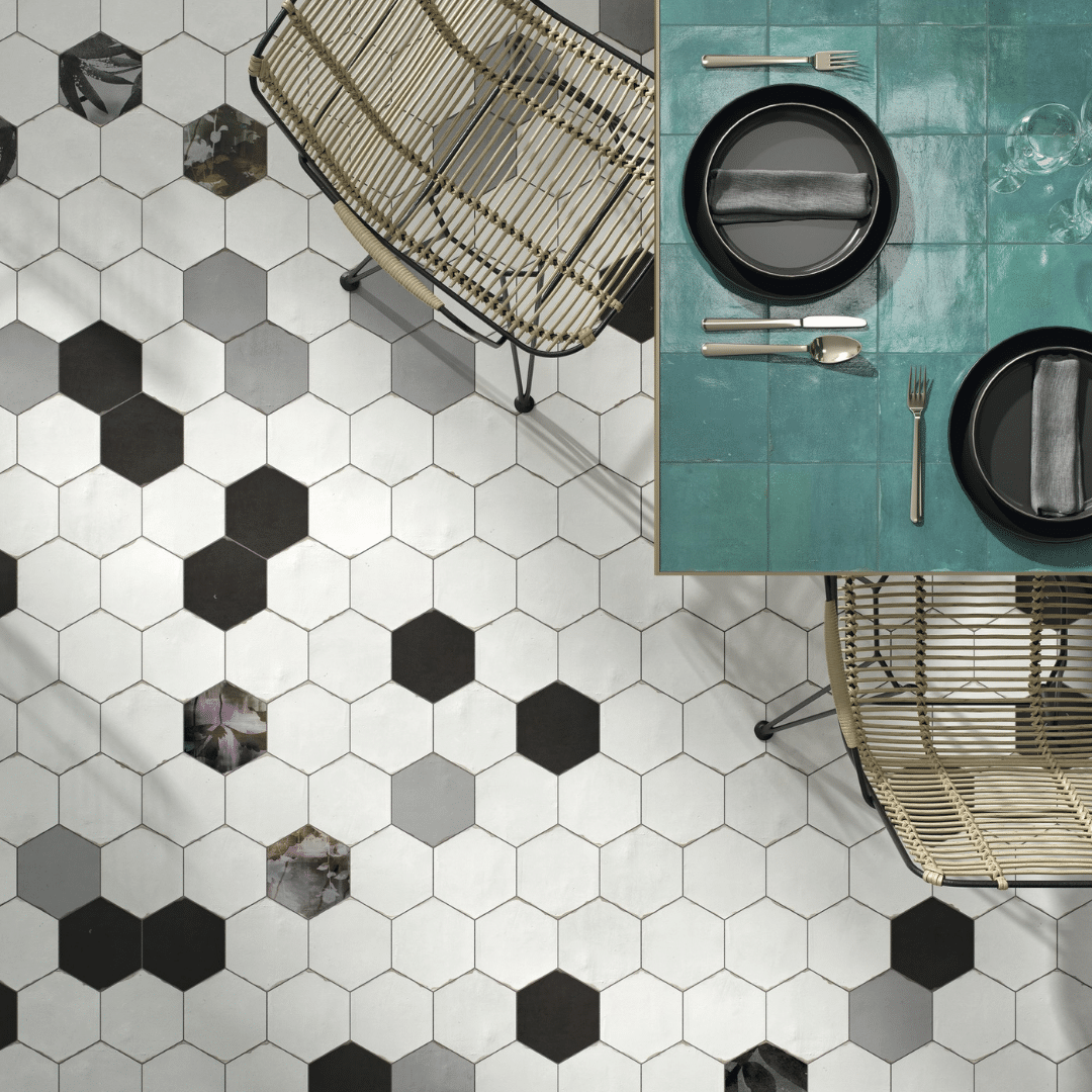 Durable Nomadae Grey porcelain matt decorative wall tiles