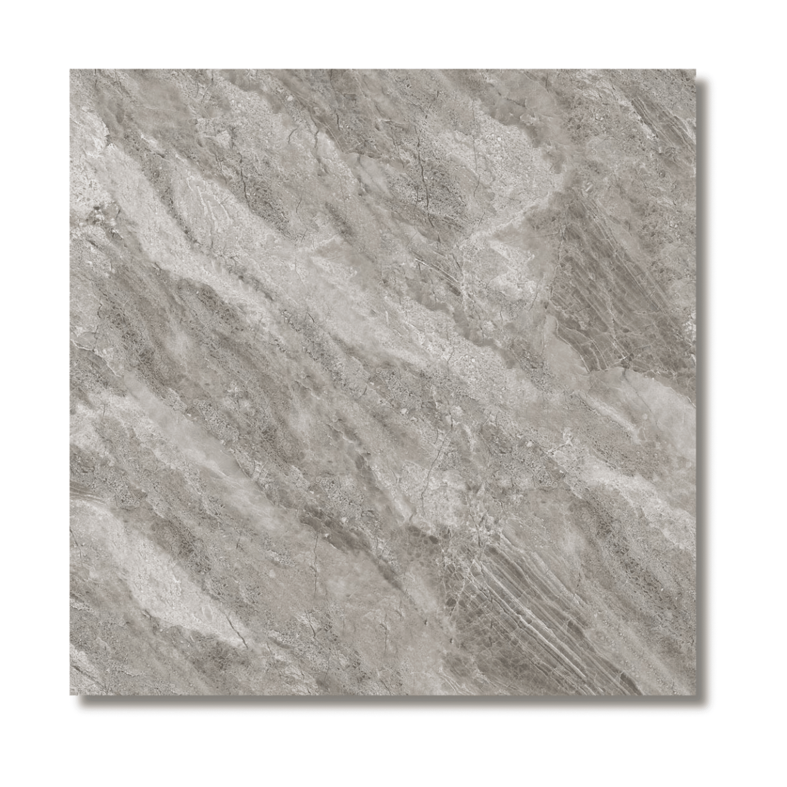 Apollo Grey polished porcelain tile