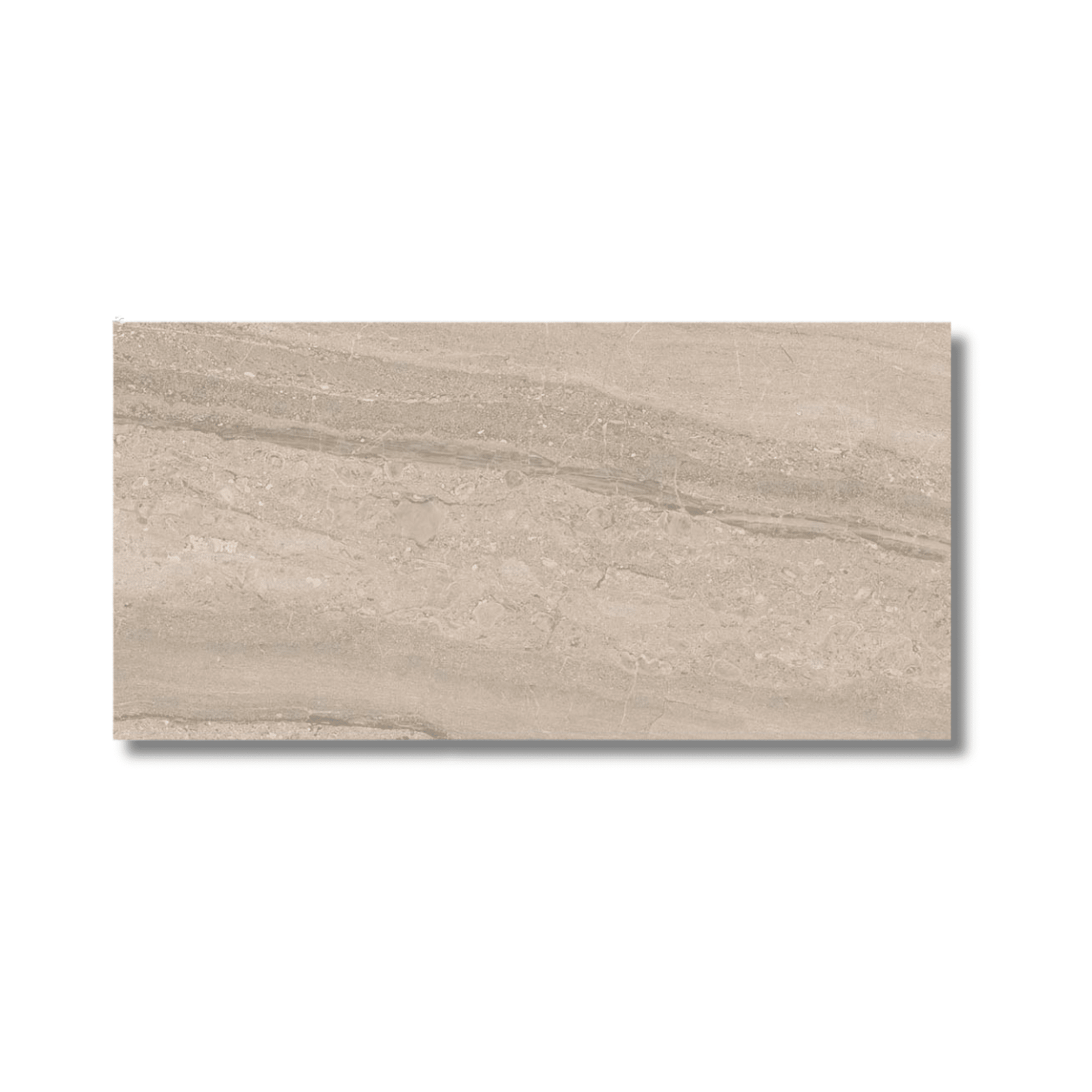 Laurent Beige matt ceramic wall tile