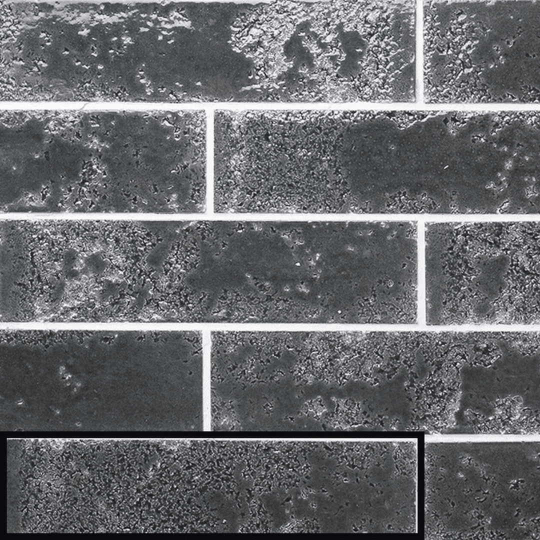 Elegant glossy steel blue ceramic wall metro tiles