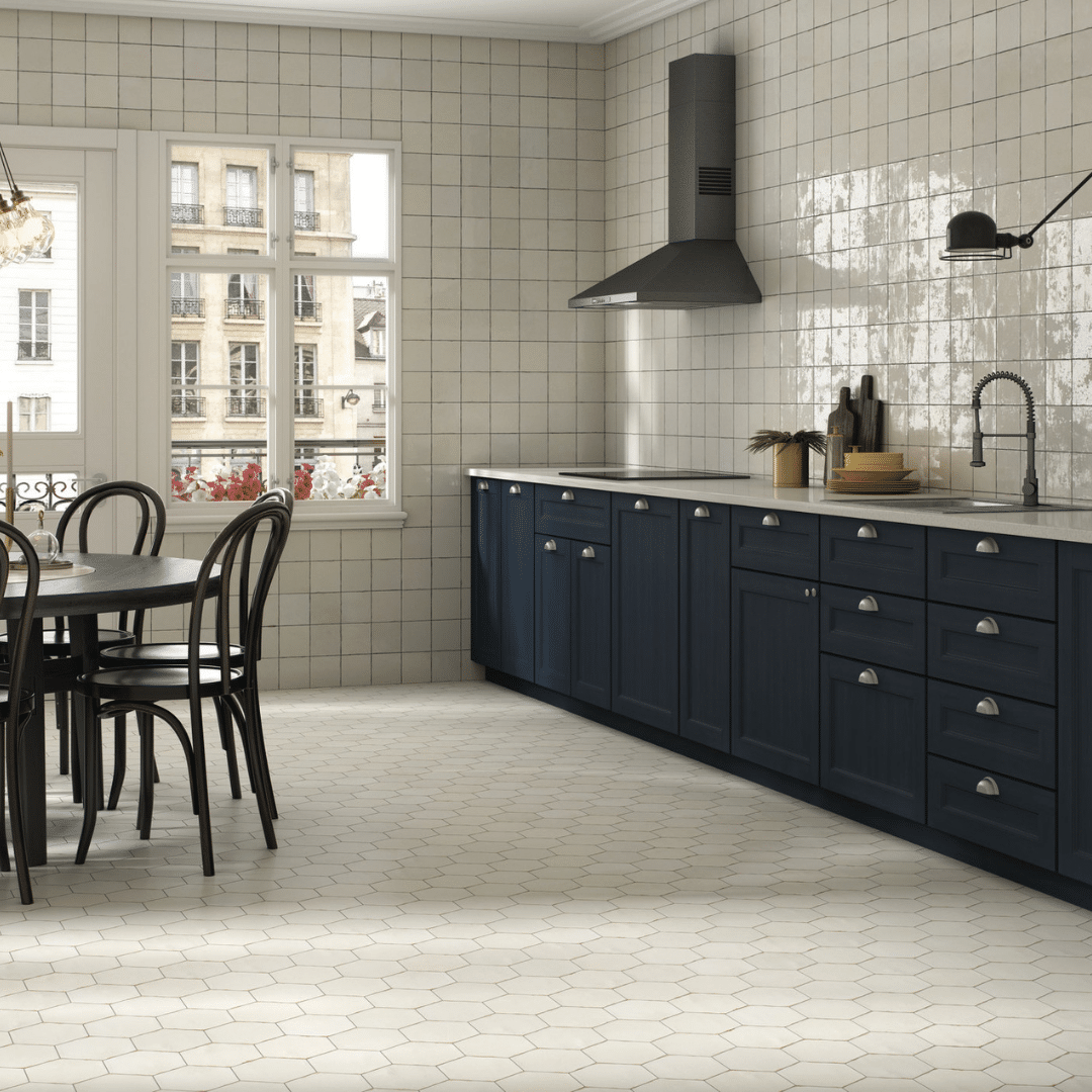 Suque Bone cream glossy ceramic decorative wall tiles