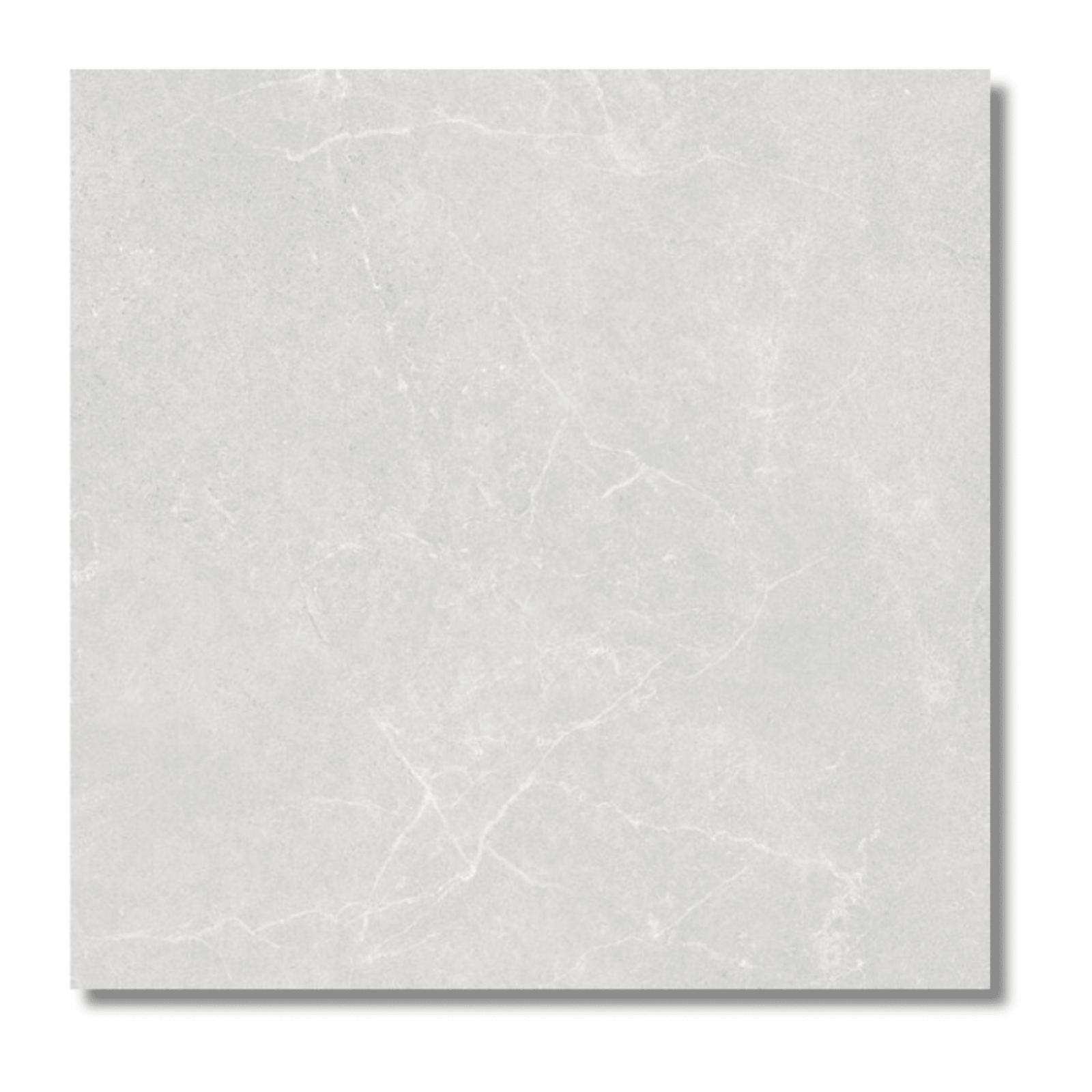 Storm White porcelain stone effect tiles for interiors