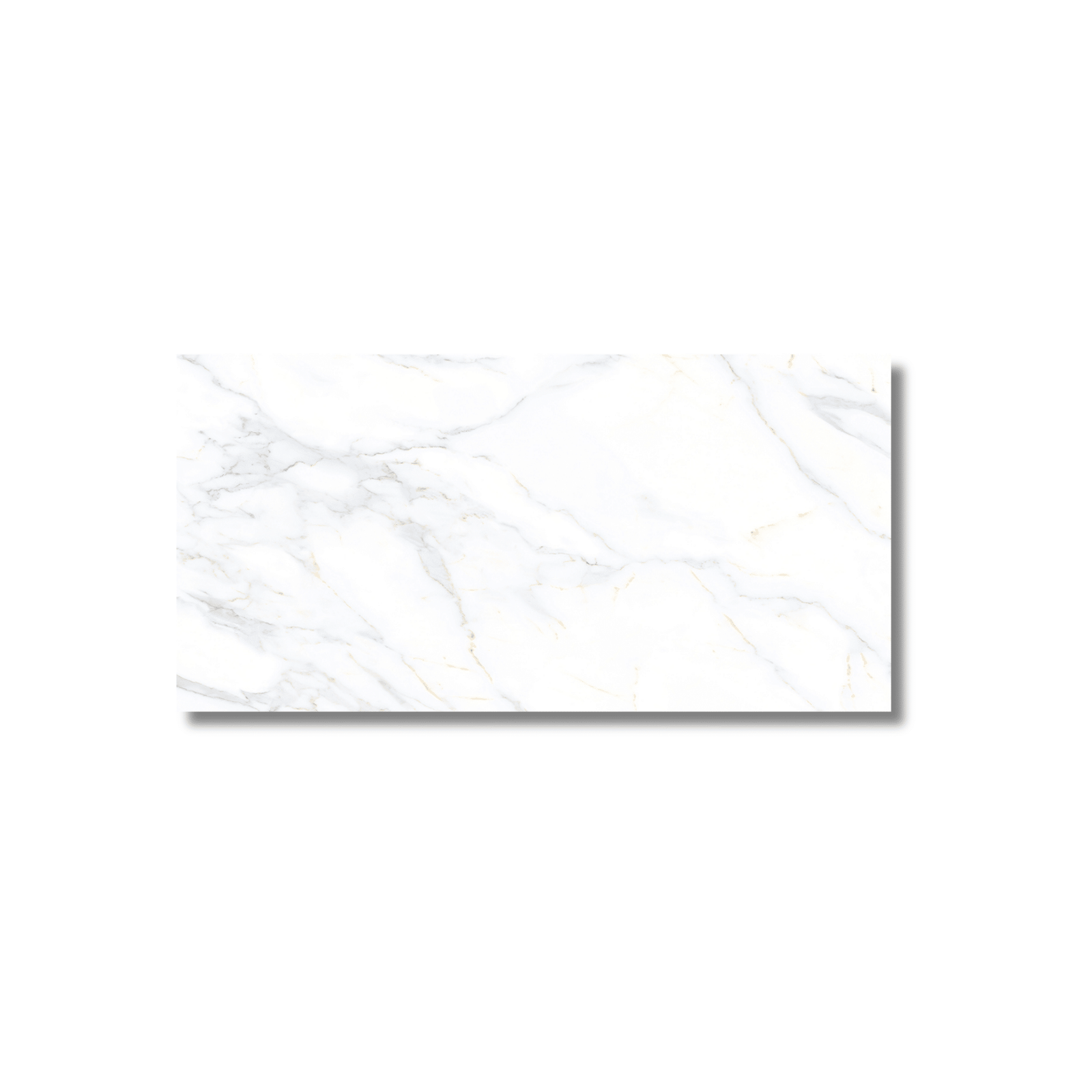 Elegant Trench Bianco porcelain surface