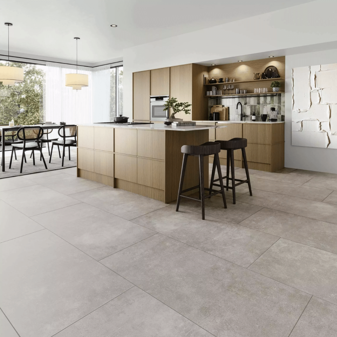 Forest Light Beige Matt Tiles