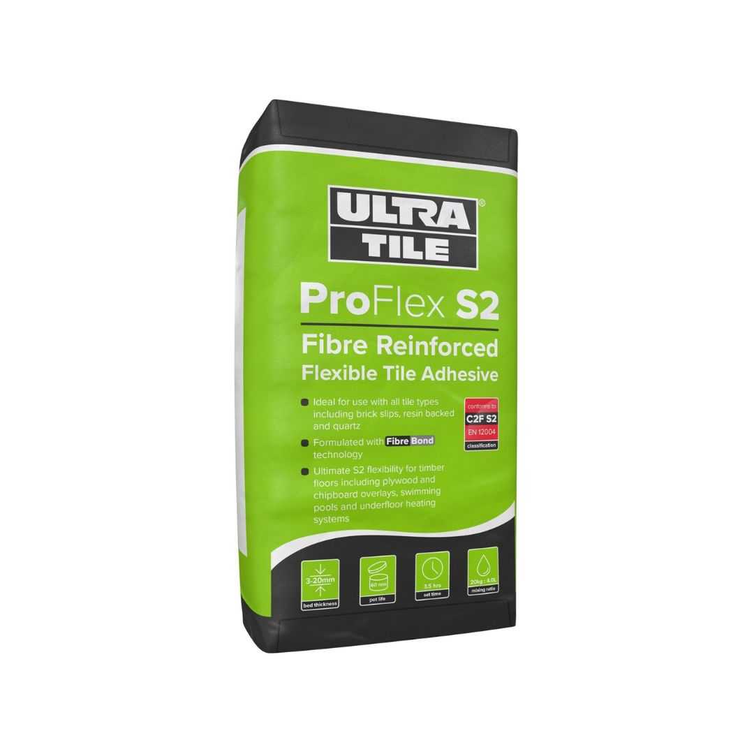 UltraTile ProFlex S2 Grey Flexible Tile Adhesive