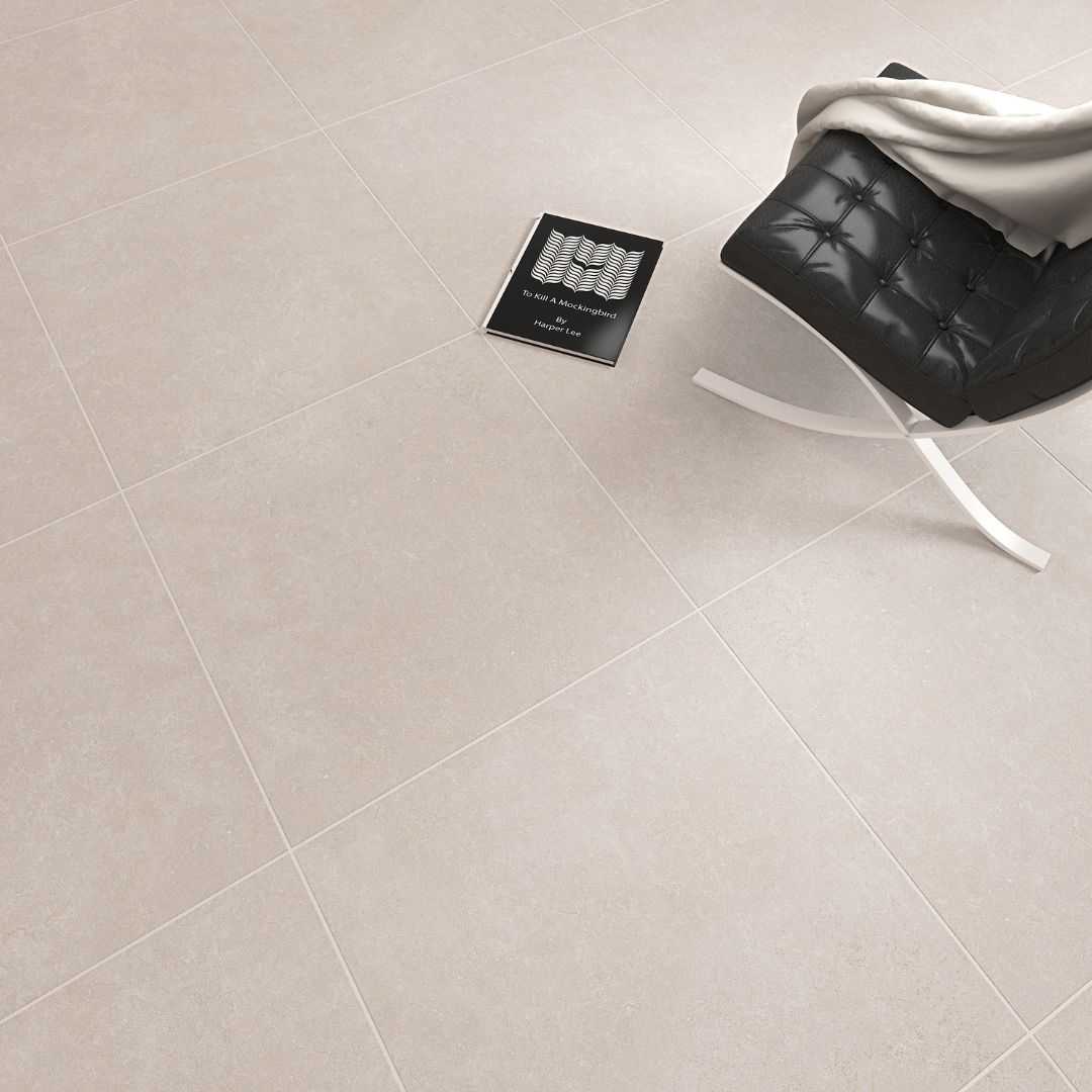 Vence Sand 800X800 Matt Concrete Porcelain Tile