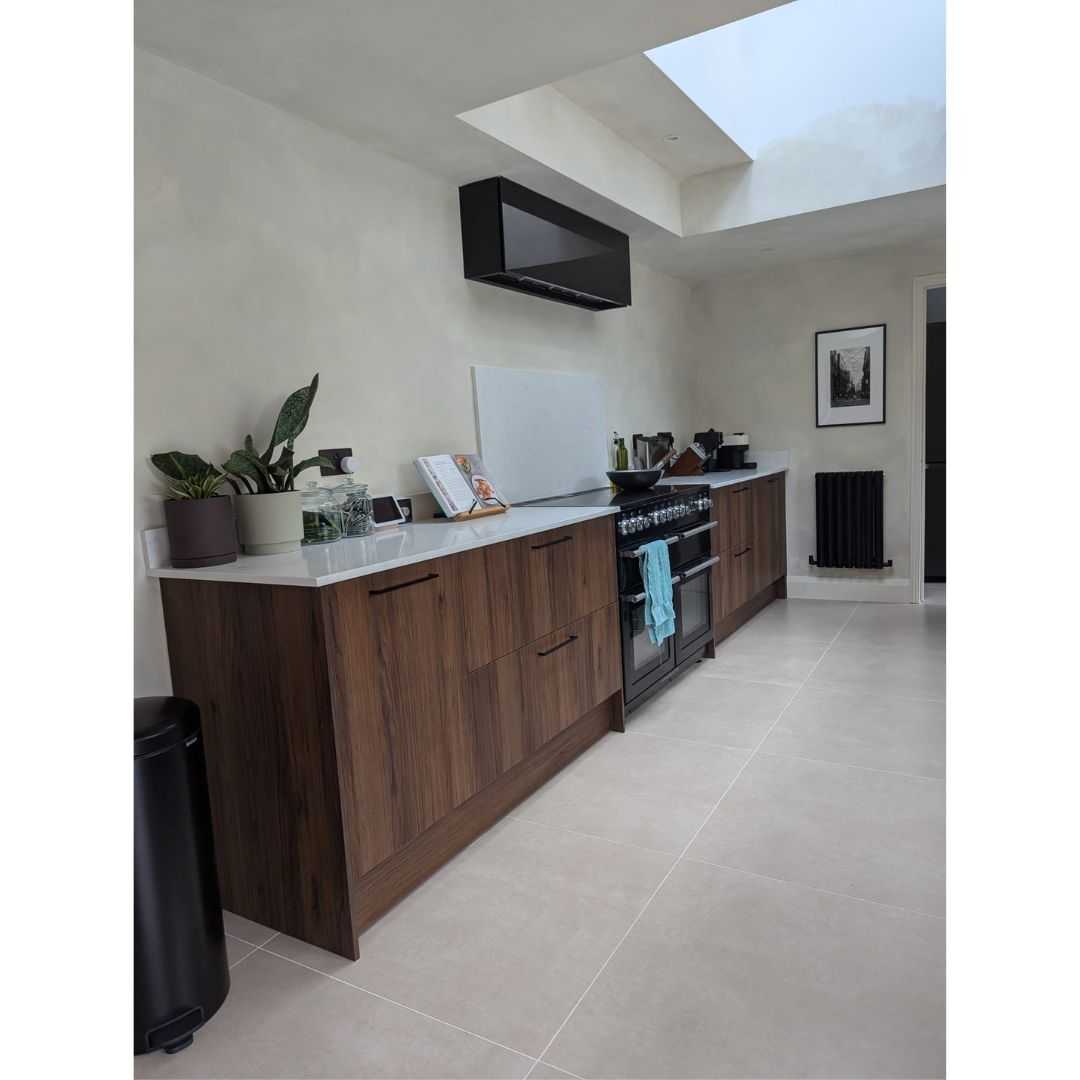 Zurich Crema Yellow 800X800 Matt Concrete Effect Porcelain Tile - Real 4