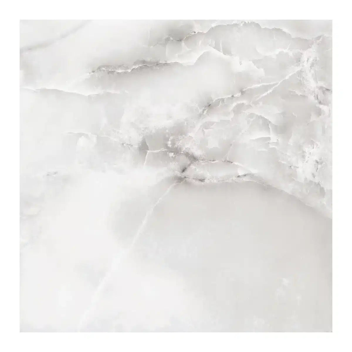 Close-up of Butan Marfil tile showing polished surface and marfil veining