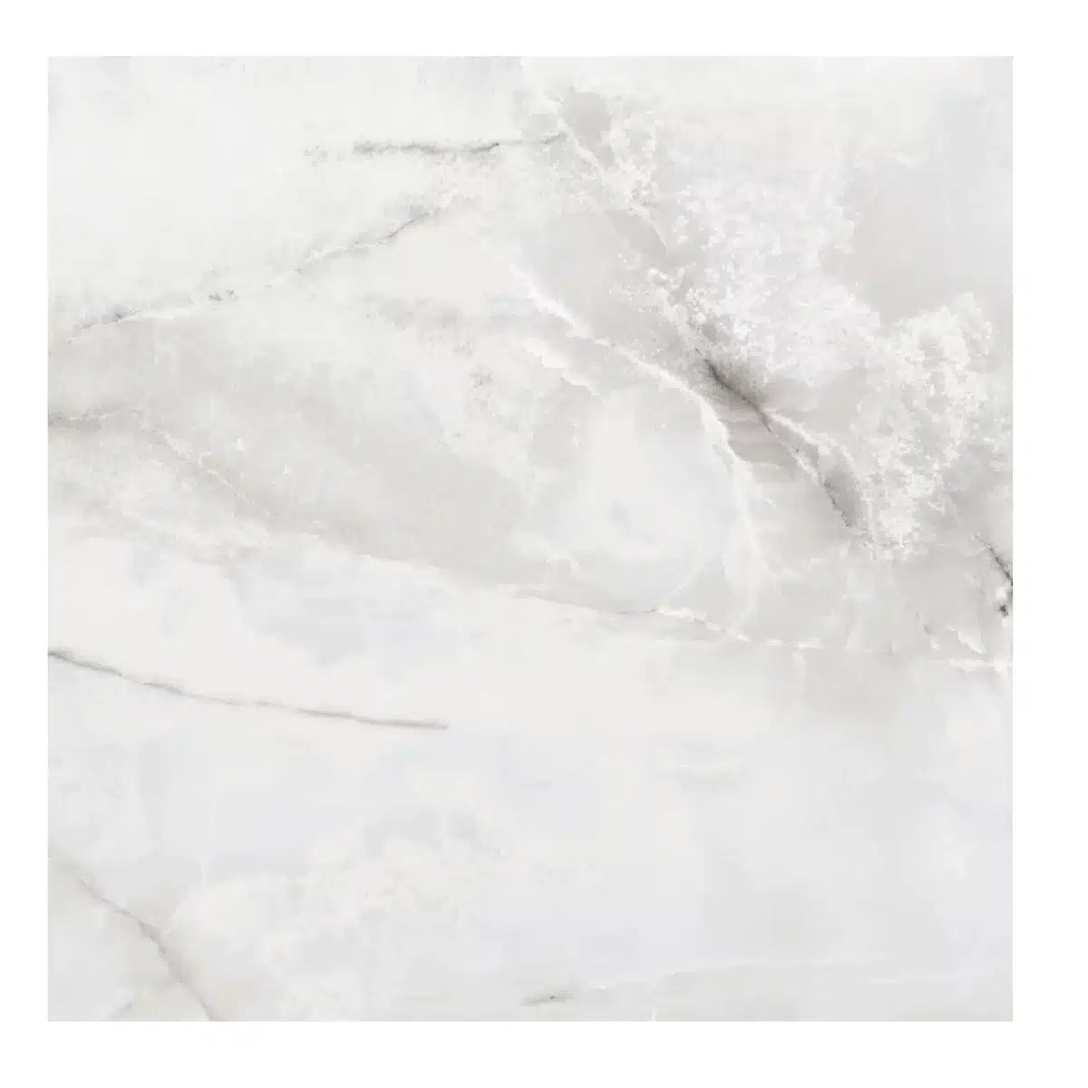 Close-up of tile surface showing sugar-effect texture