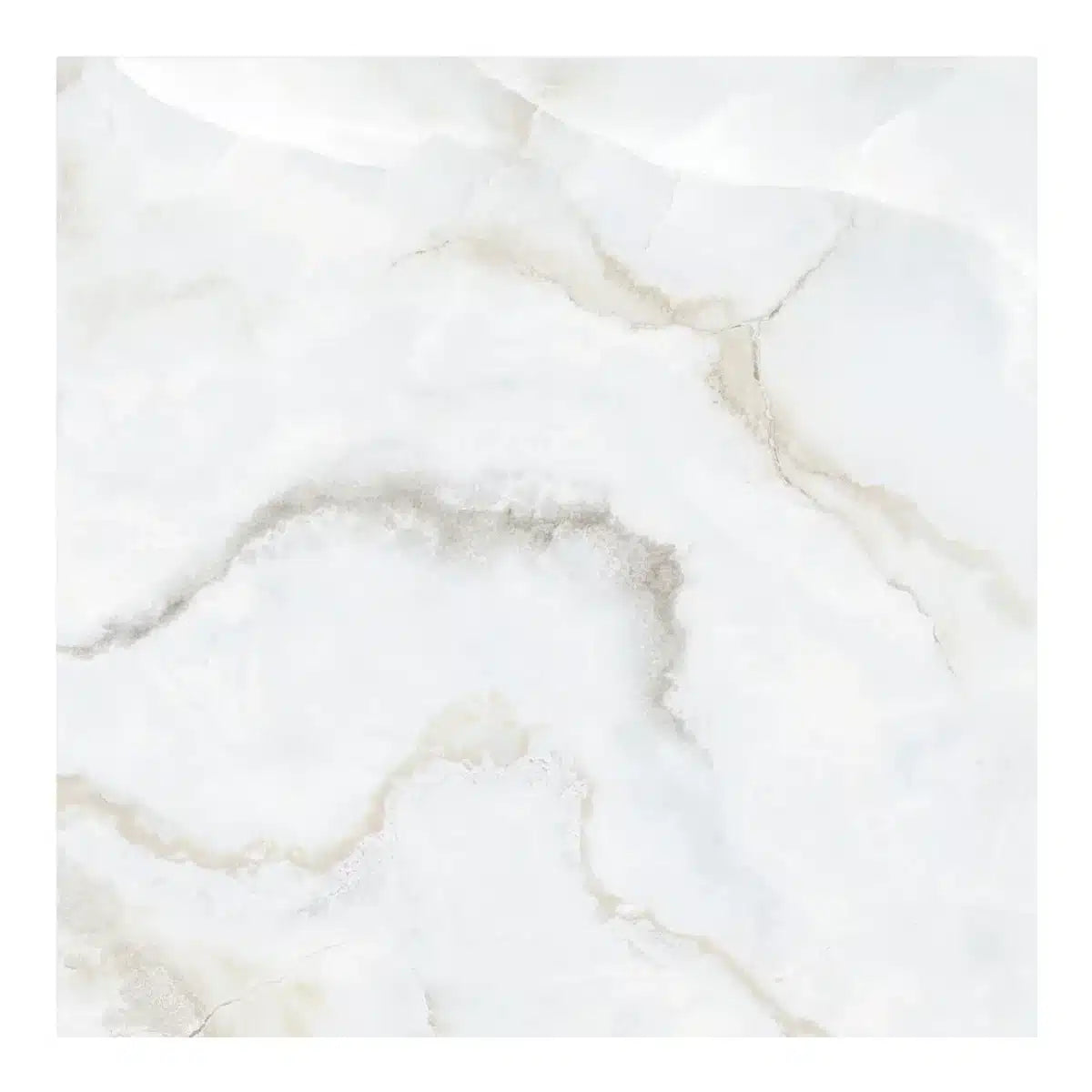 Christy Marfil Sugar Lappato – beige porcelain tile with sugar finish in modern kitchen