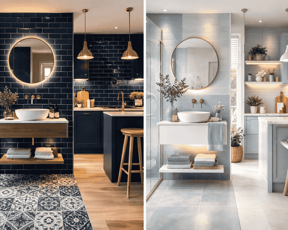 Blue tiles uk