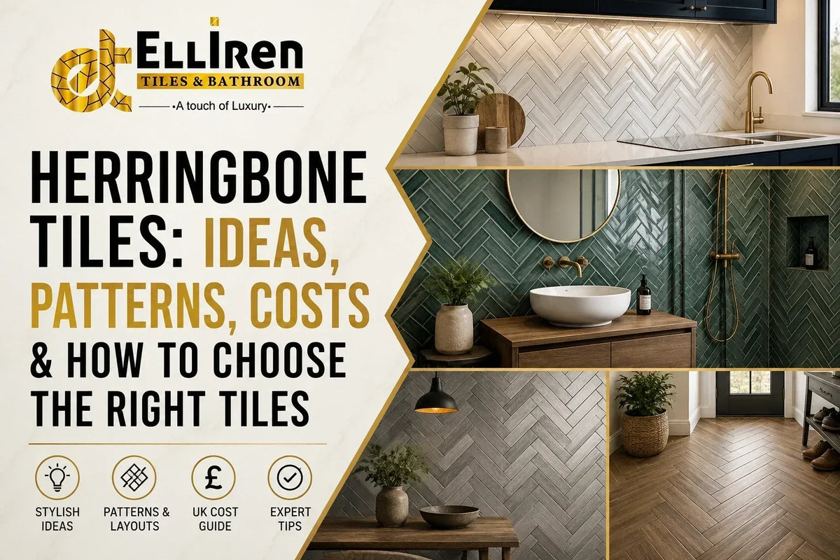 Herringbone Tiles: Ideas, Patterns, Costs and; How to Choose the Right Tiles