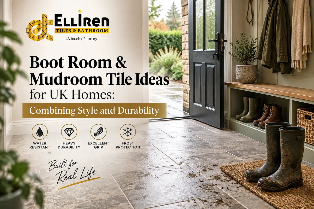 Boot Room & Mudroom Tile Ideas for UK Homes: Combining Style and Durability