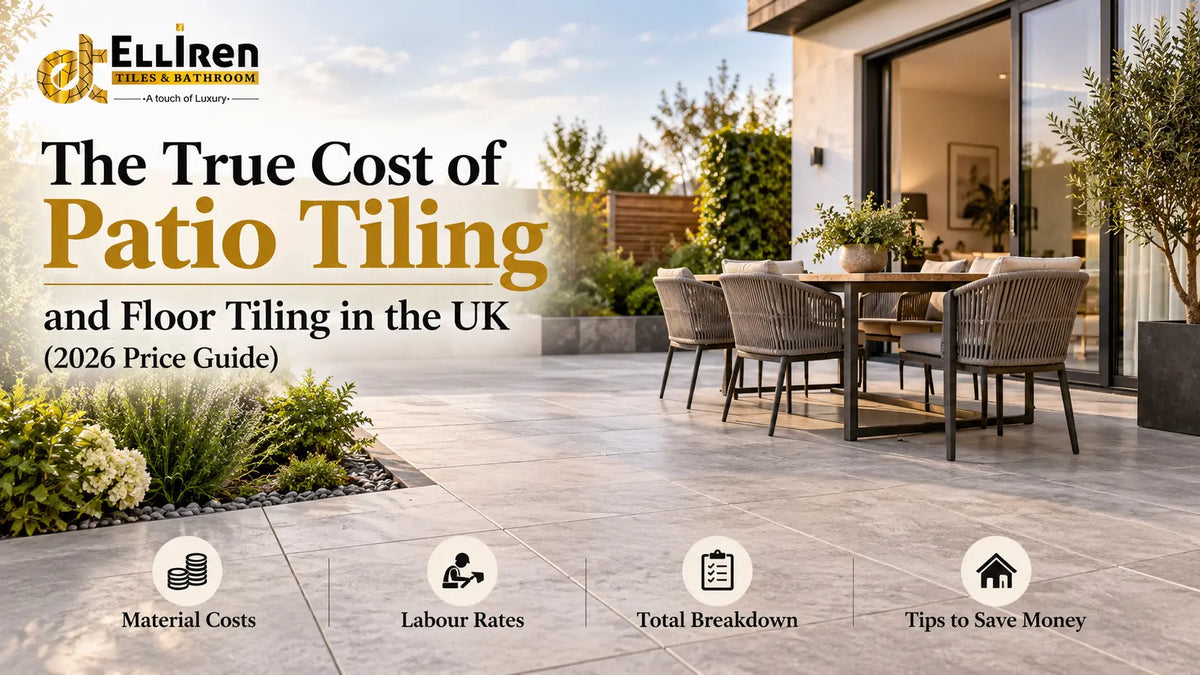 The true cost of patio and floor tiling in the UK with 2026 price guide for materials, labour and installation costs