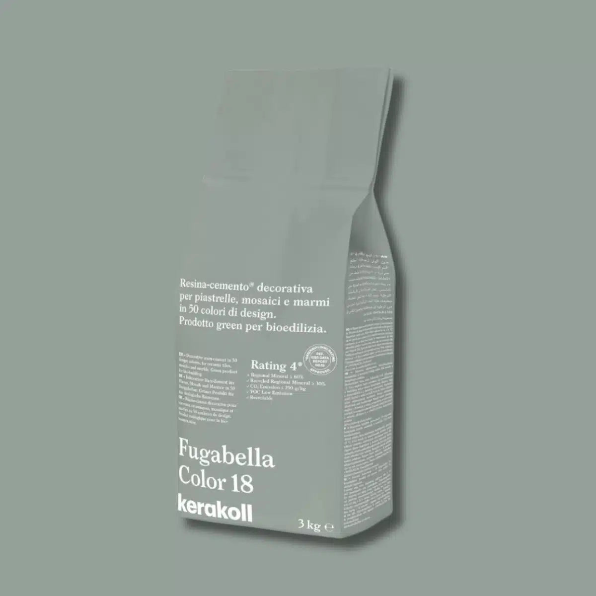 Kerakoll Fugabella Grout 3kg packaging