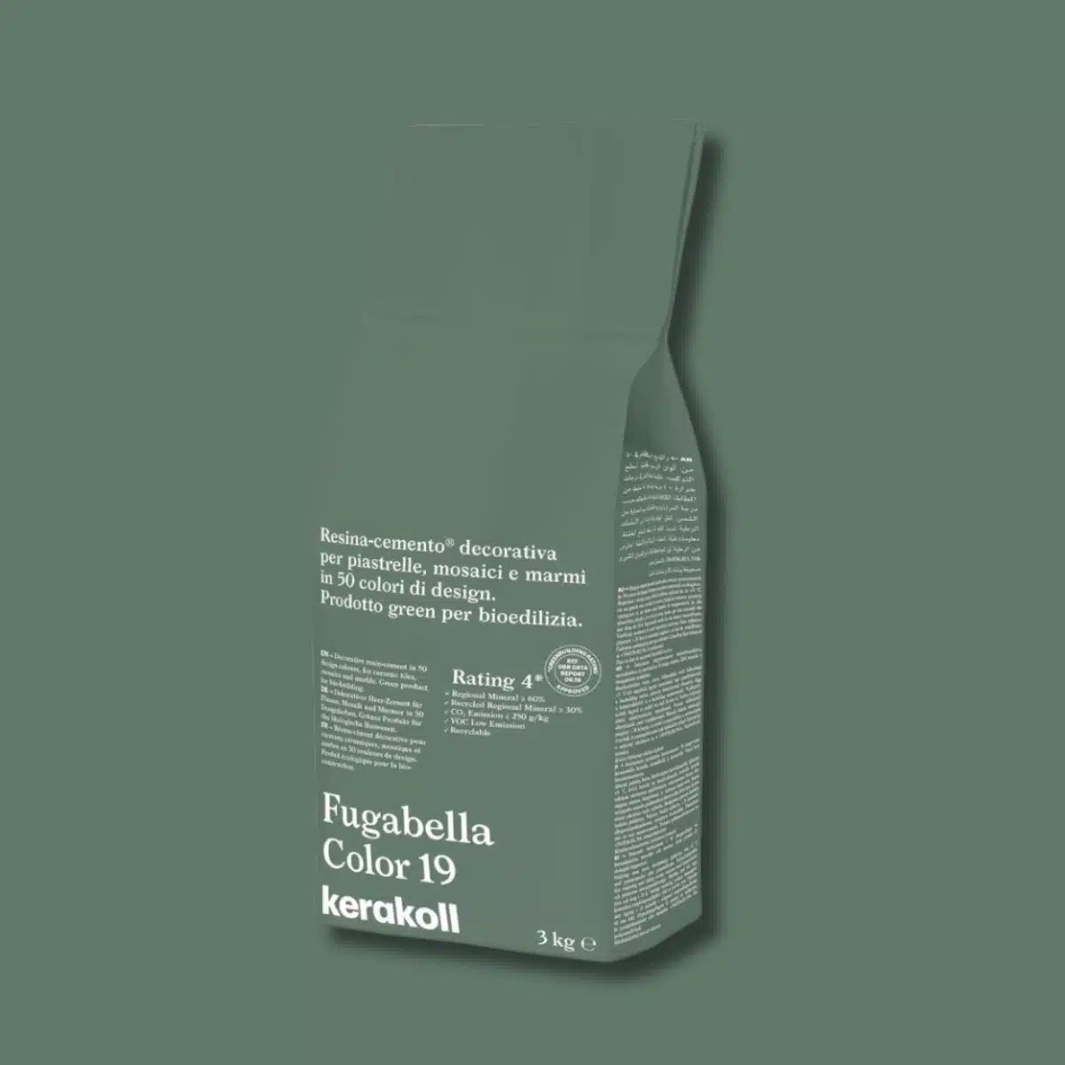 Kerakoll Fugabella Grout 3kg packaging