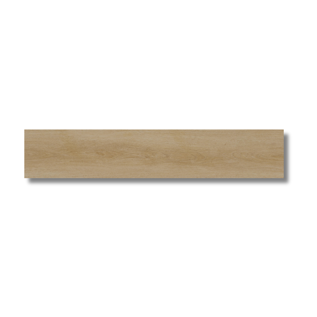 Aytana Karamelo brown wood effect SPC wall and floor tiles